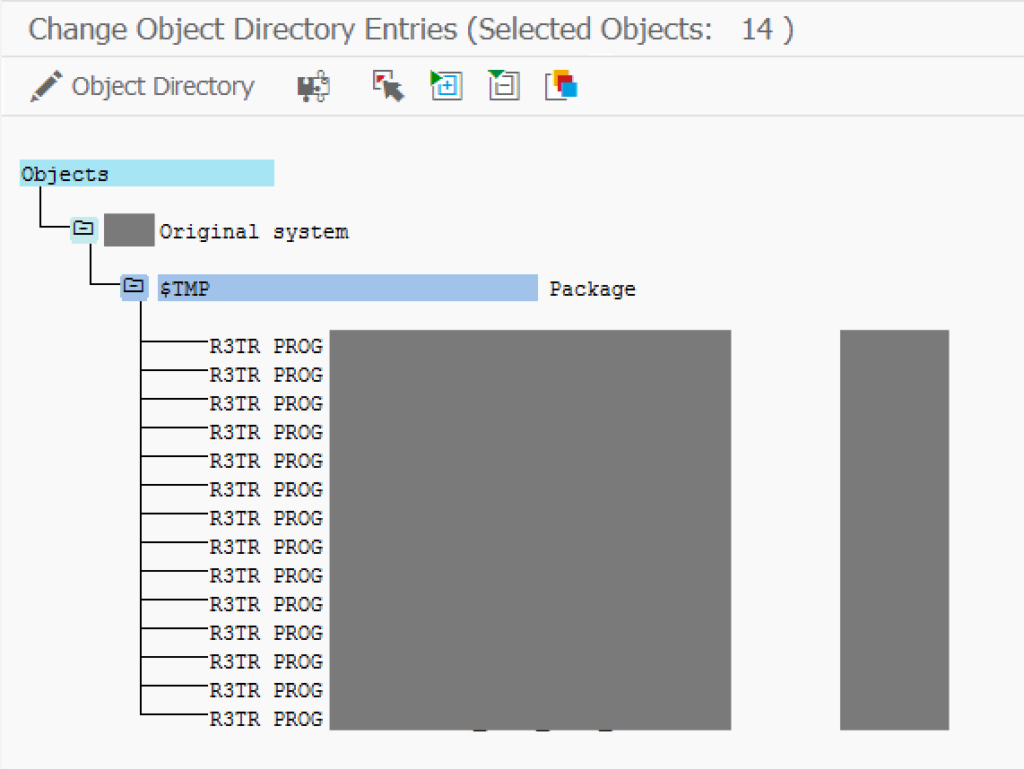 Convert Local Objects to Transportable Objects